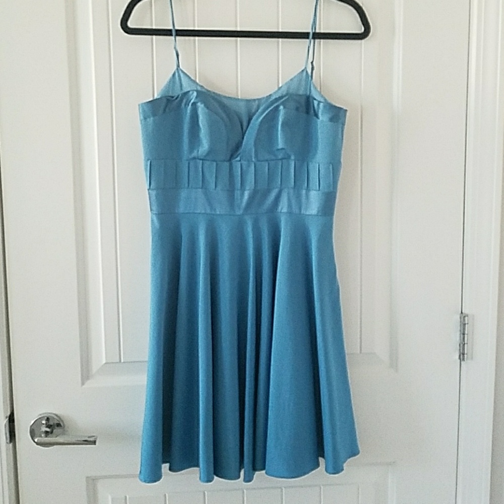 Teal dress